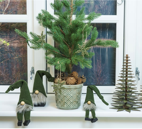 Julepynt, stager og figurer