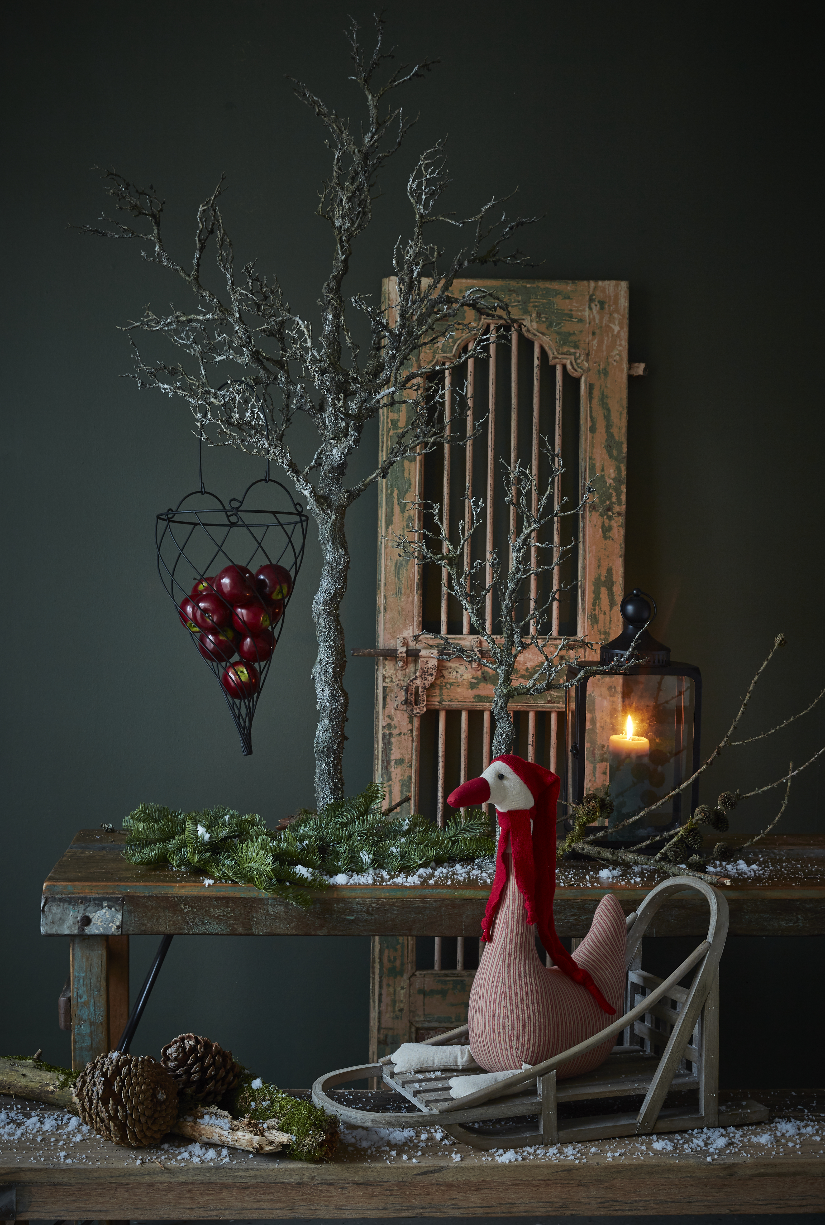 Julepynt, stager og figurer