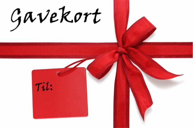 Gavekort